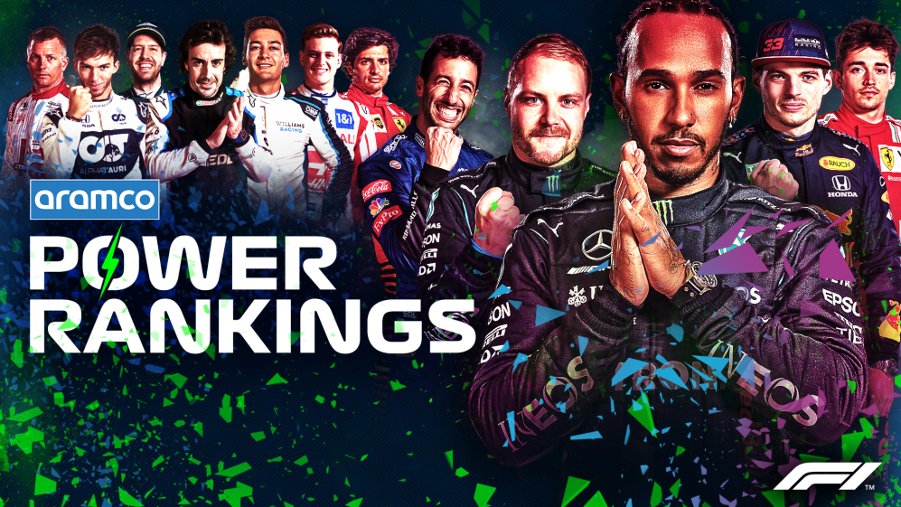 F1 POWER RANKINGS WITH ARAMCO Which Imola podium finisher claimed top